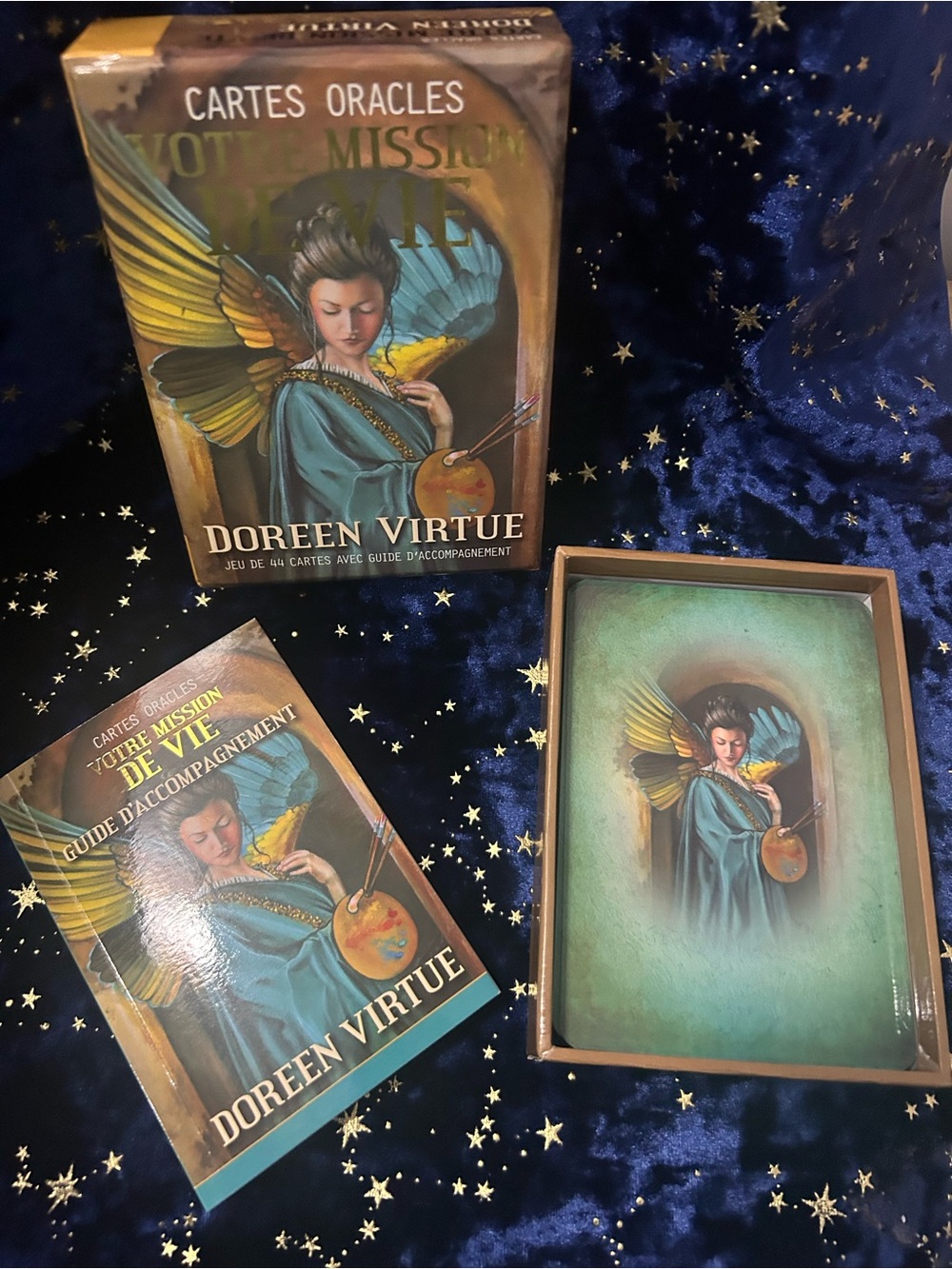 RARE OOP Doreen Virtue Votre Mission de Vie 44 Cards